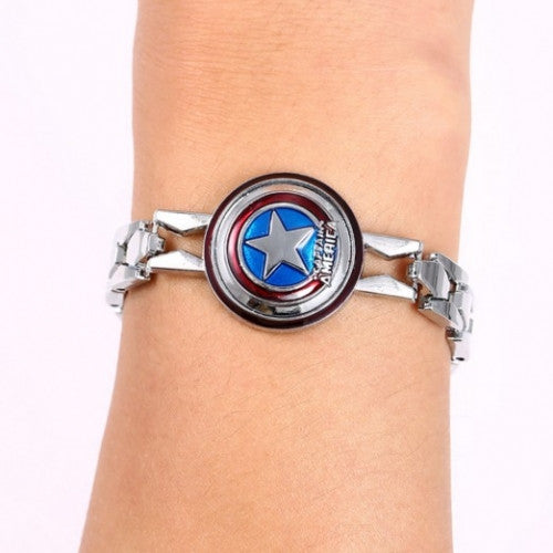 Captain America Logo Bracelet