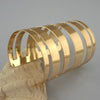 Elegent Alloy Wide Wrap Cuff Bracelets