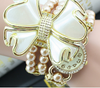 Flowers Double Pearl Bracelet Watch