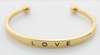 Cuff Bangle  -  Love Bracelets